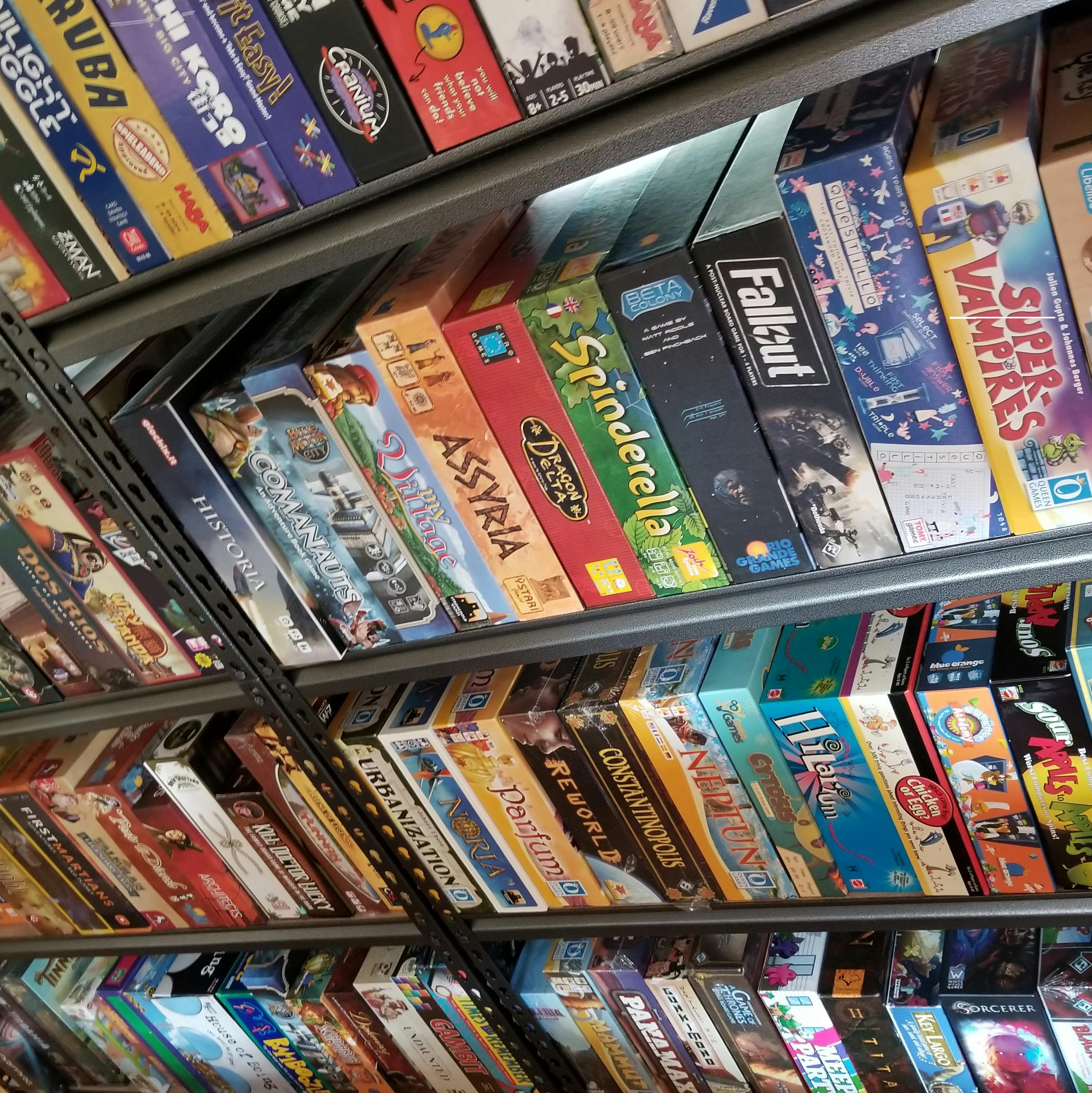 Glorious Stacks of Board Games